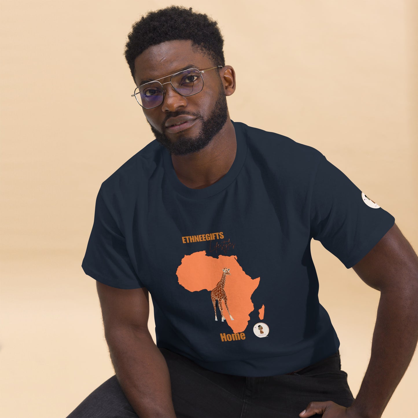 ETHNEEGIFTS T-shirt AFRICA HOME