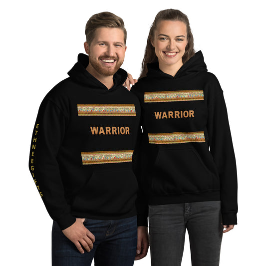 ETHNEEGIFTS Unisex Hoodie WARRIOR