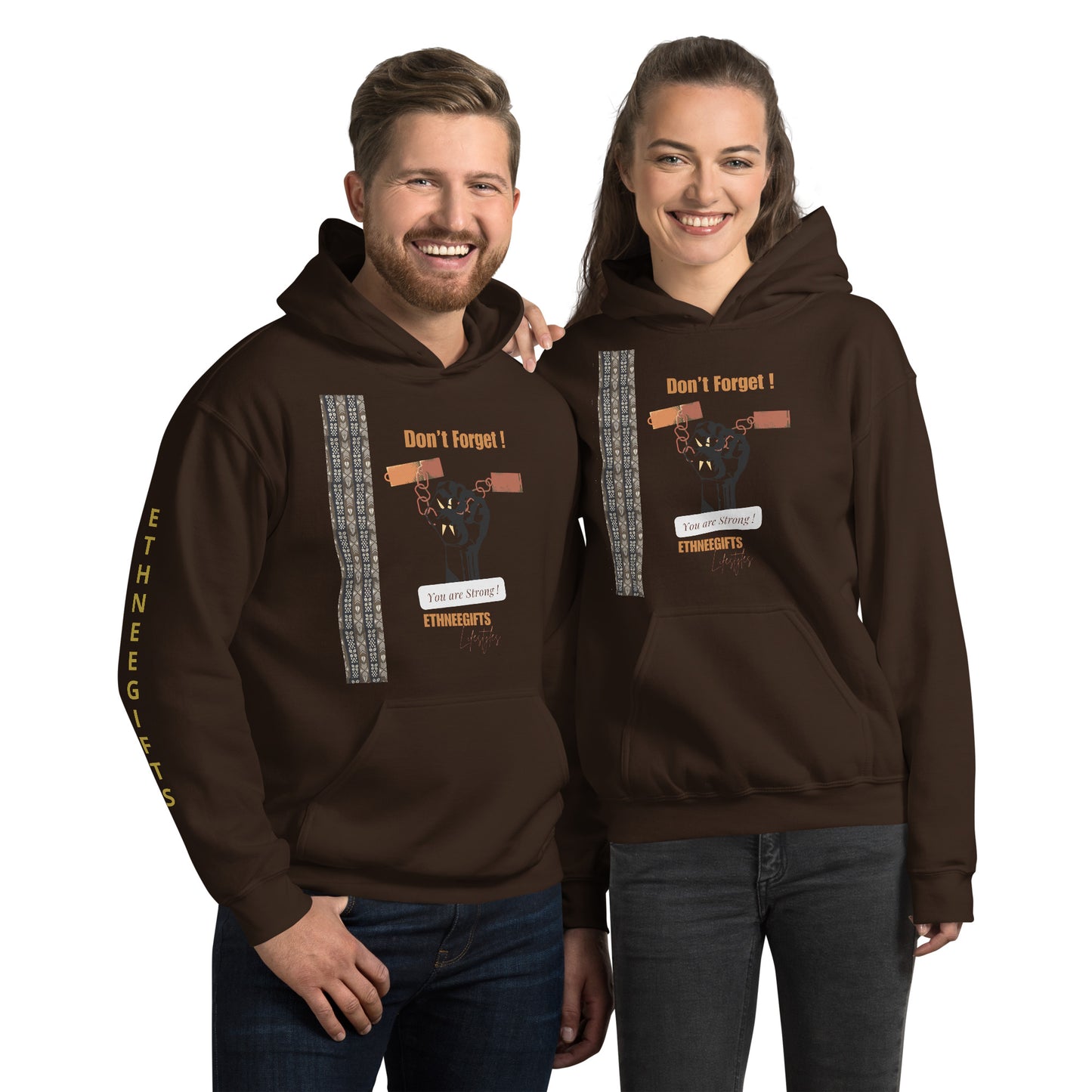 ETHNEEGIFTS Unisex Hoodie DON’T FORGET