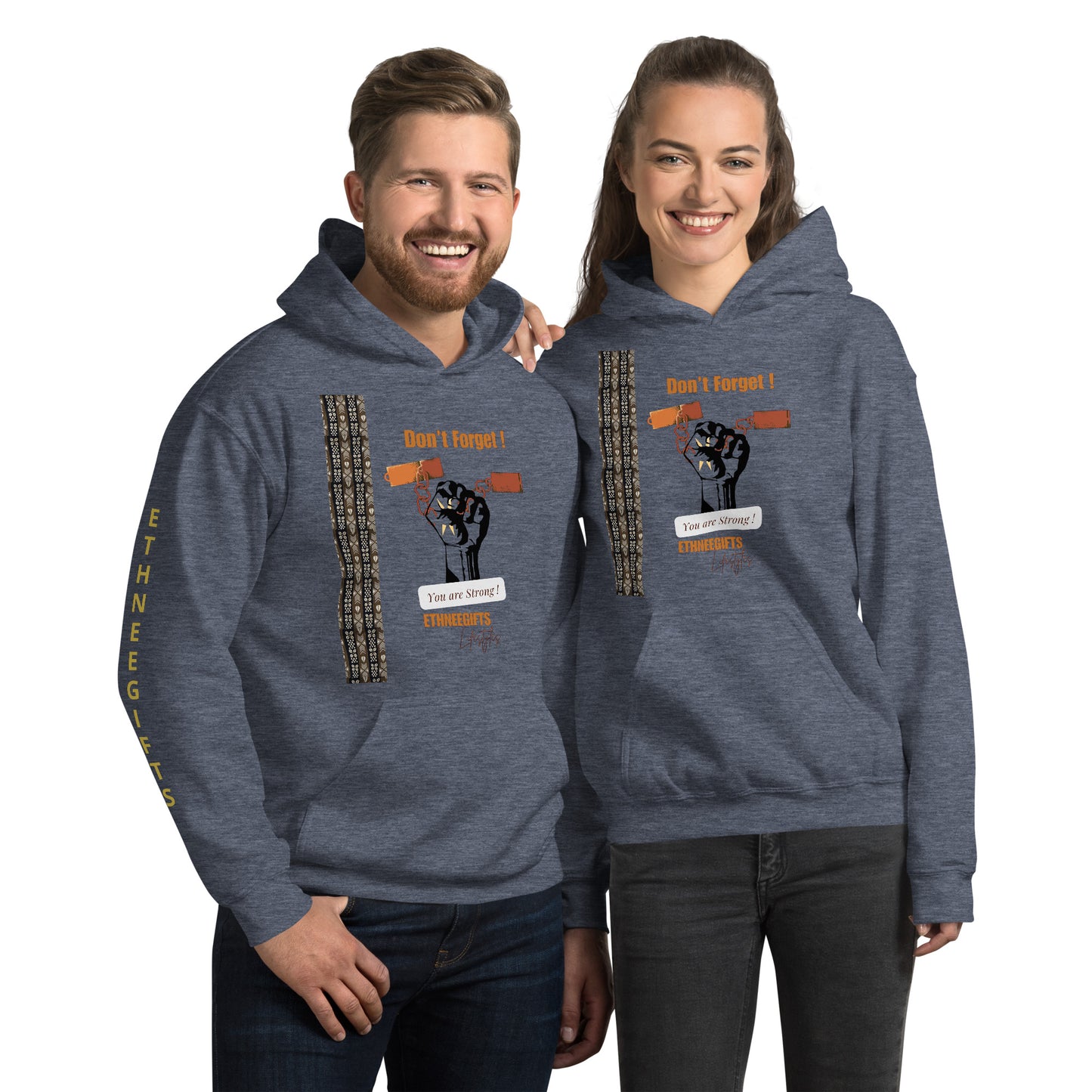 ETHNEEGIFTS Unisex Hoodie DON’T FORGET