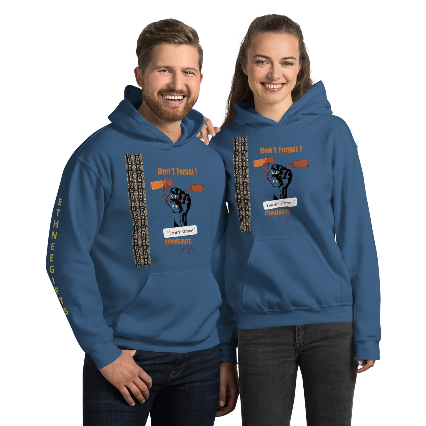 ETHNEEGIFTS Unisex Hoodie DON’T FORGET