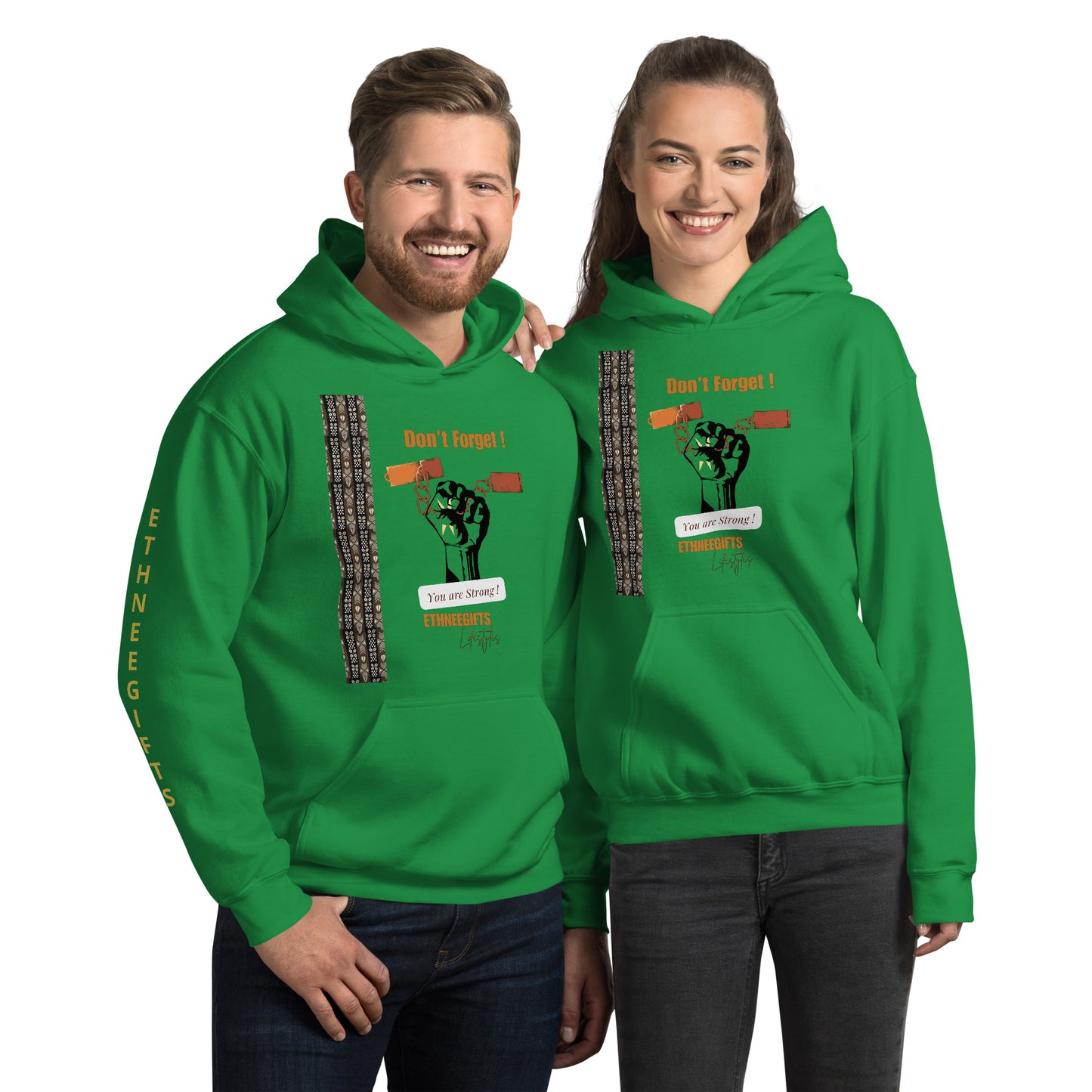 ETHNEEGIFTS Unisex Hoodie DON’T FORGET