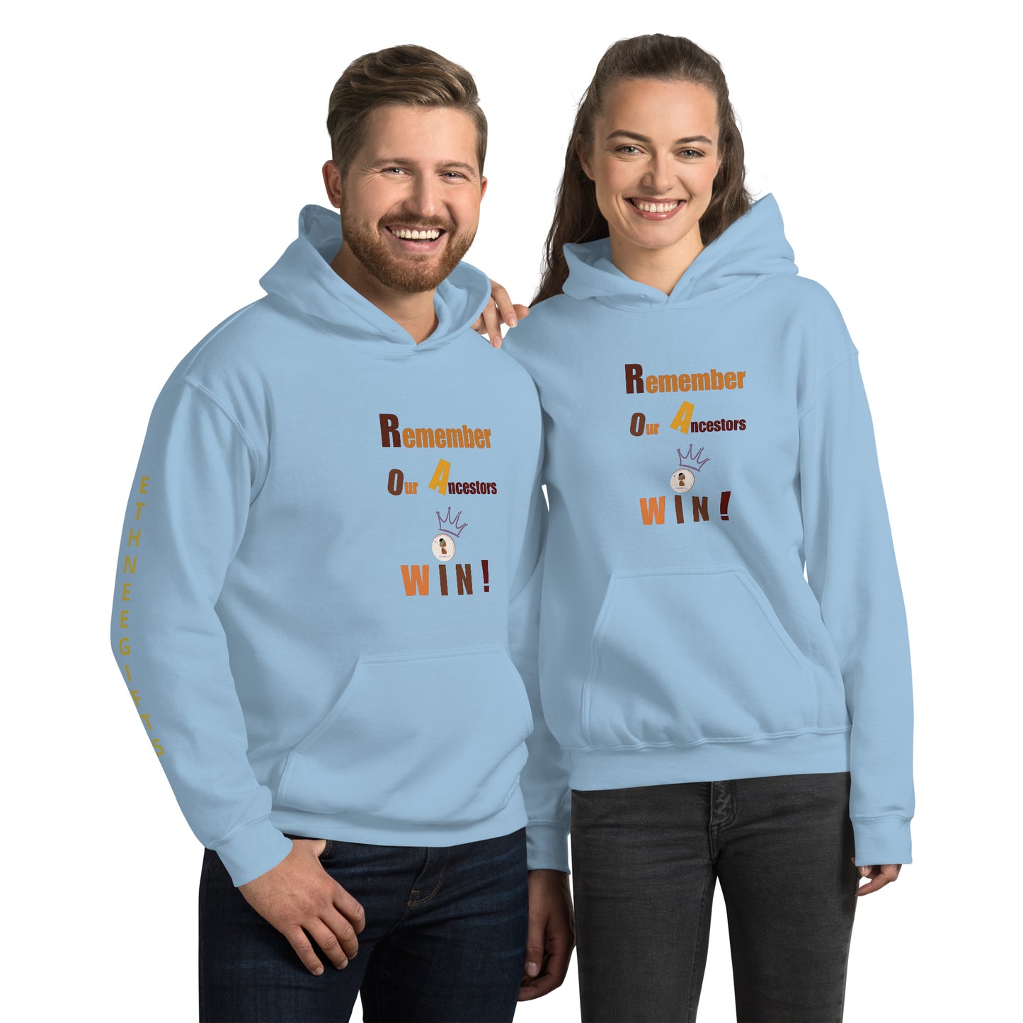 ETHNEEGIFTS Unisex Hoodie REMEMBER OUR ANCESTORS