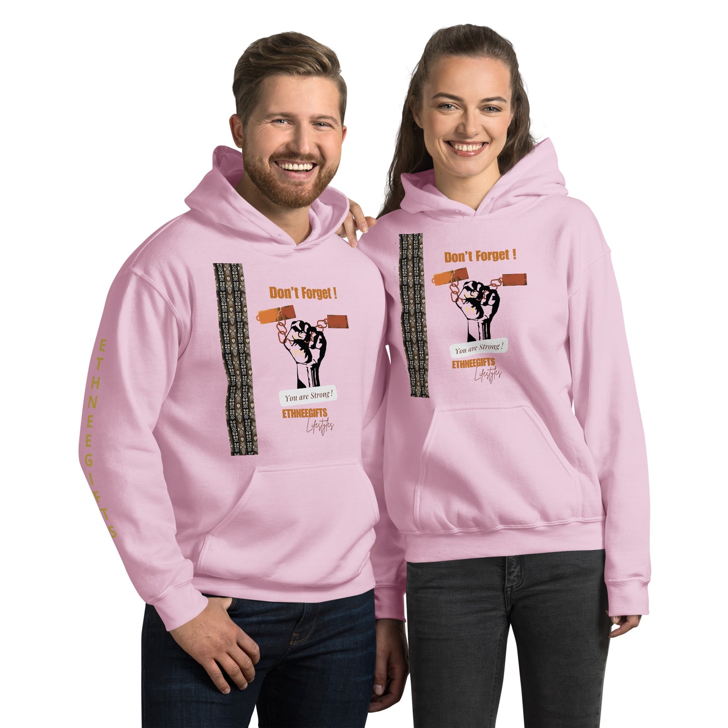 ETHNEEGIFTS Unisex Hoodie DON’T FORGET