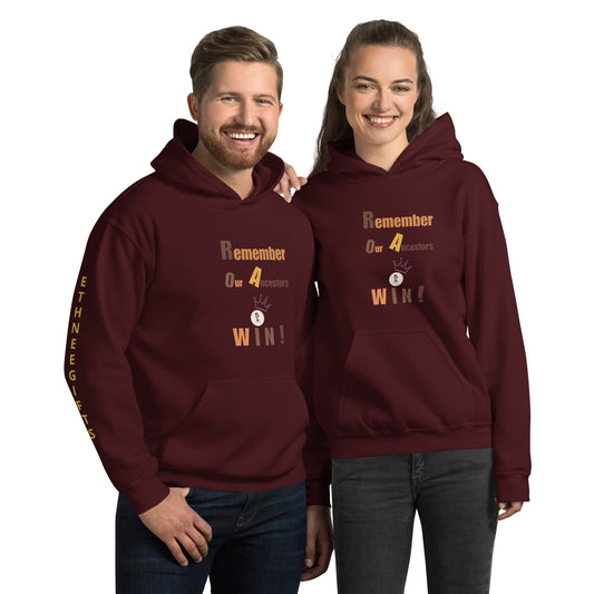 ETHNEEGIFTS Unisex Hoodie REMEMBER OUR ANCESTORS