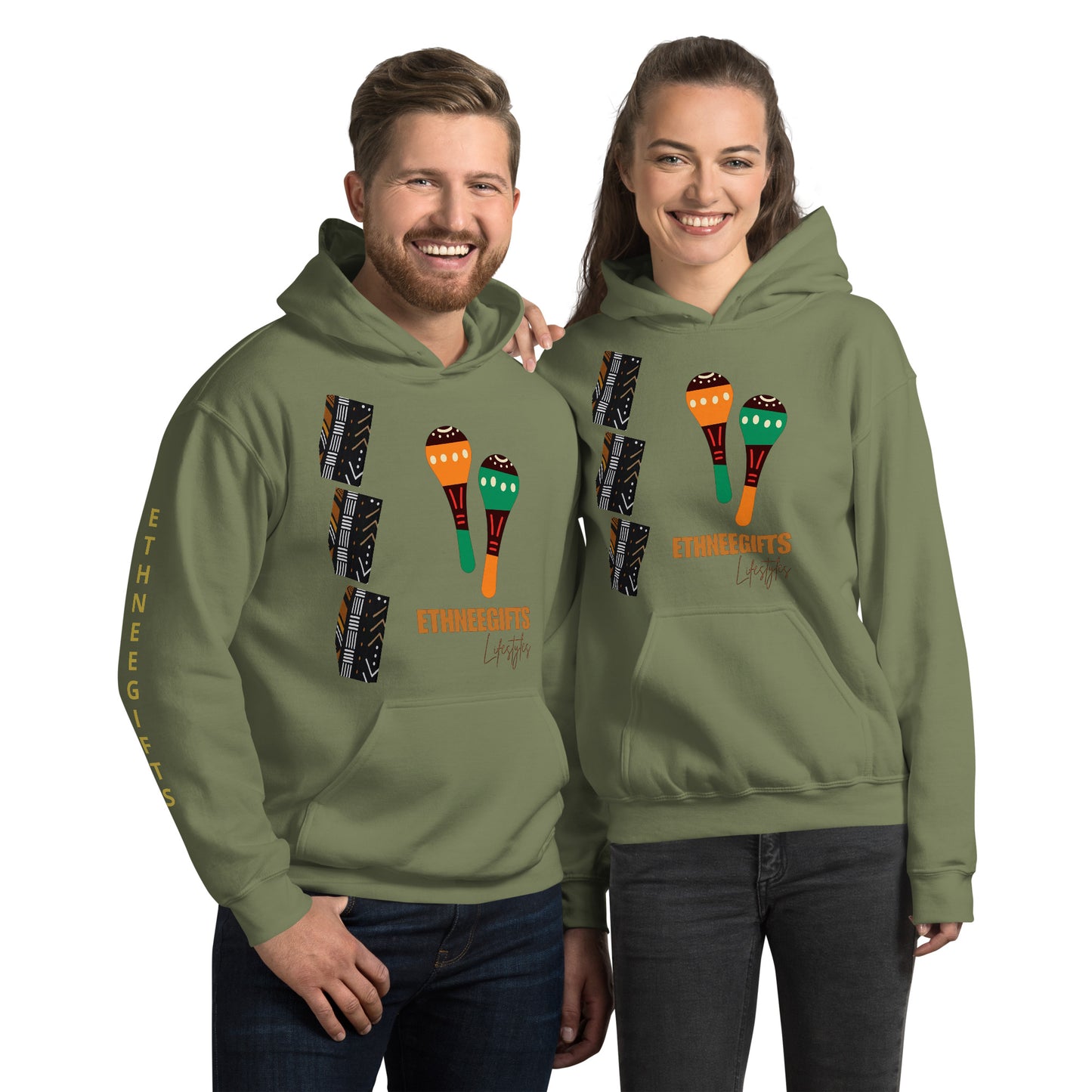 ETHNEEGIFTS Unisex Hoodie MARACAS