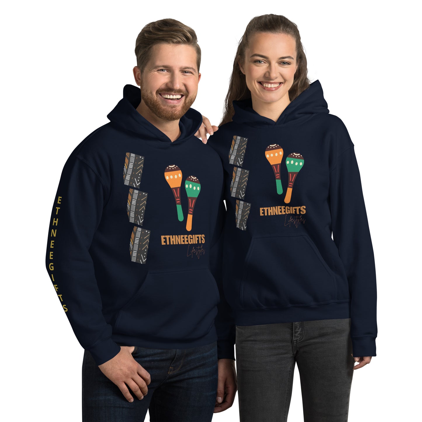 ETHNEEGIFTS Unisex Hoodie MARACAS