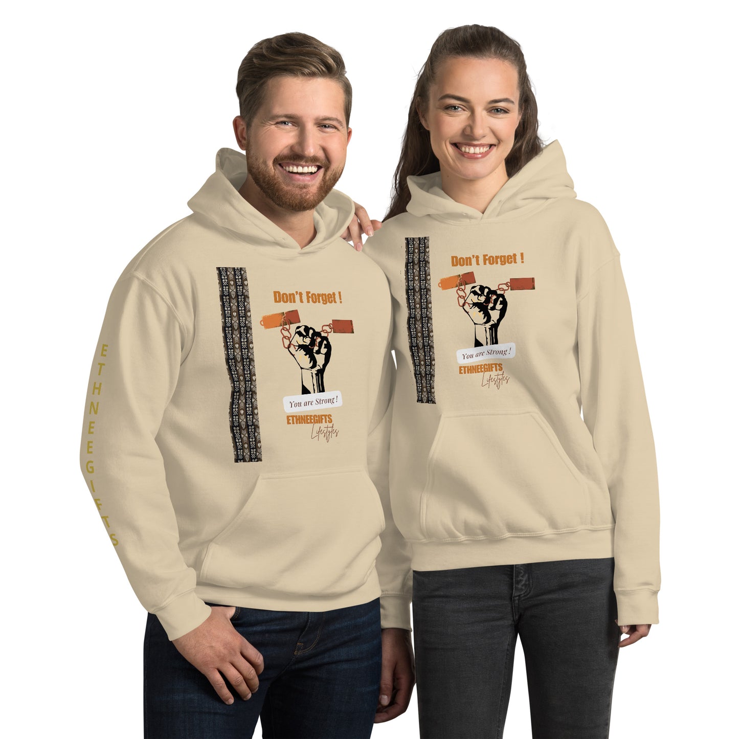 ETHNEEGIFTS Unisex Hoodie DON’T FORGET