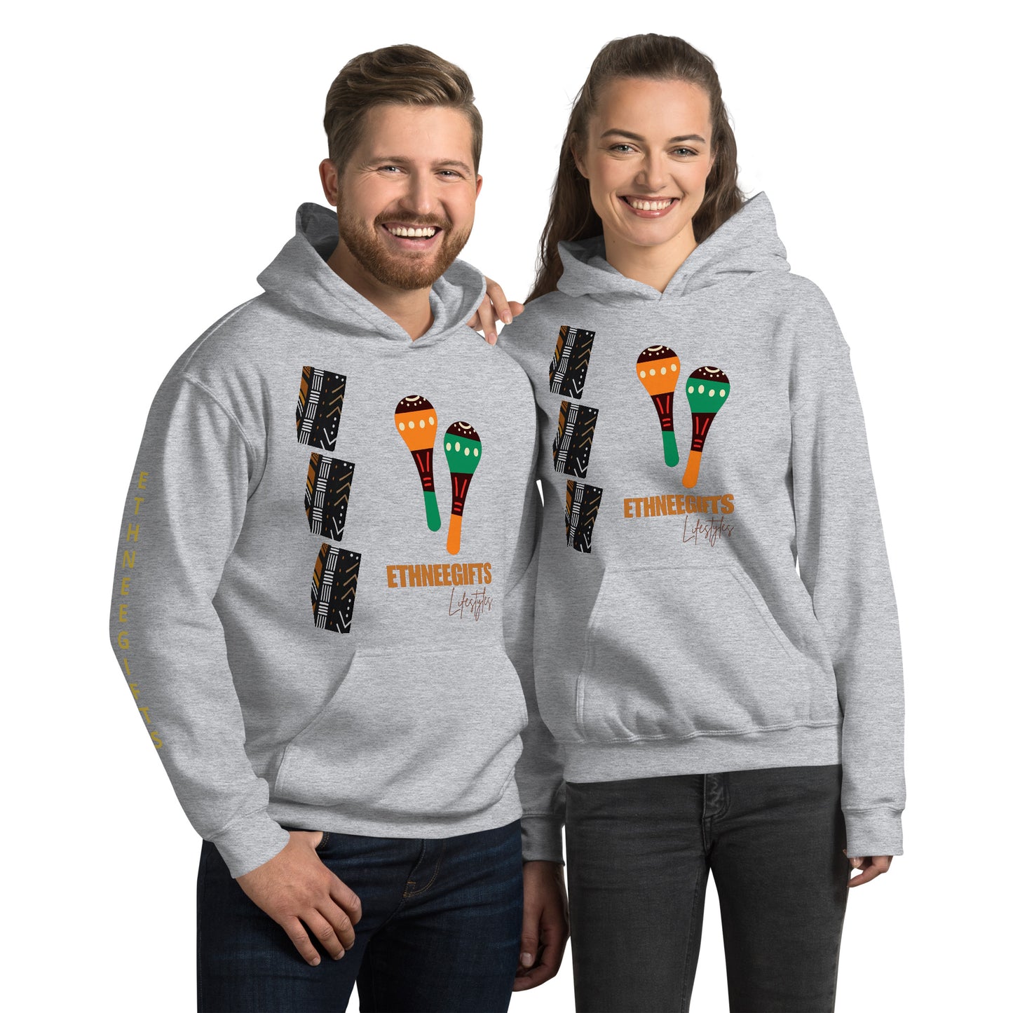 ETHNEEGIFTS Unisex Hoodie MARACAS