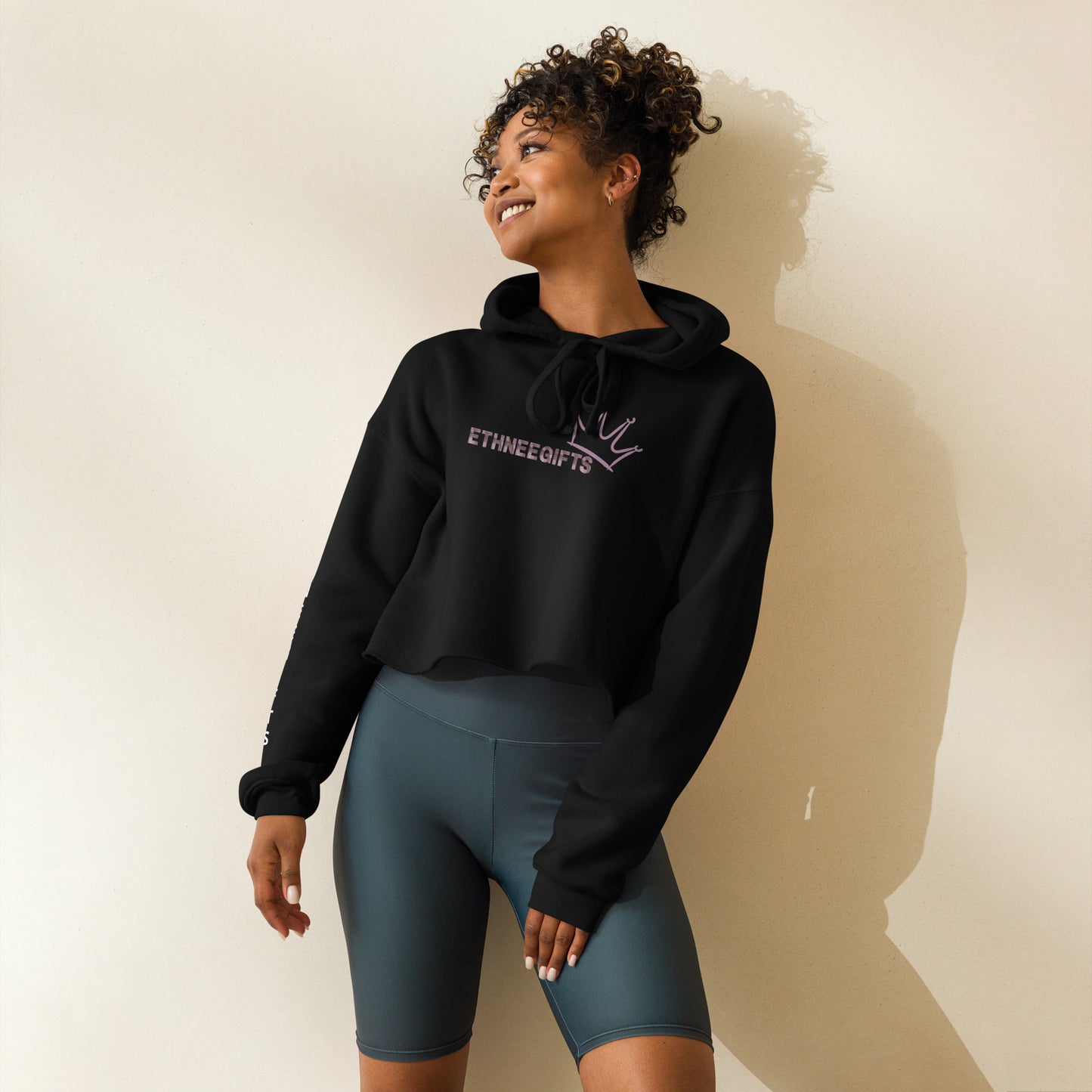 ETHNEEGIFTS Crop Hoodie