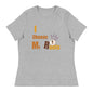 ETHNEEGIFTS Women's Relaxed T-Shirt I CHOOSE MY ROOTS