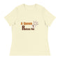 ETHNEEGIFTS Women's Relaxed T-Shirt A QUEEN RAISES ME