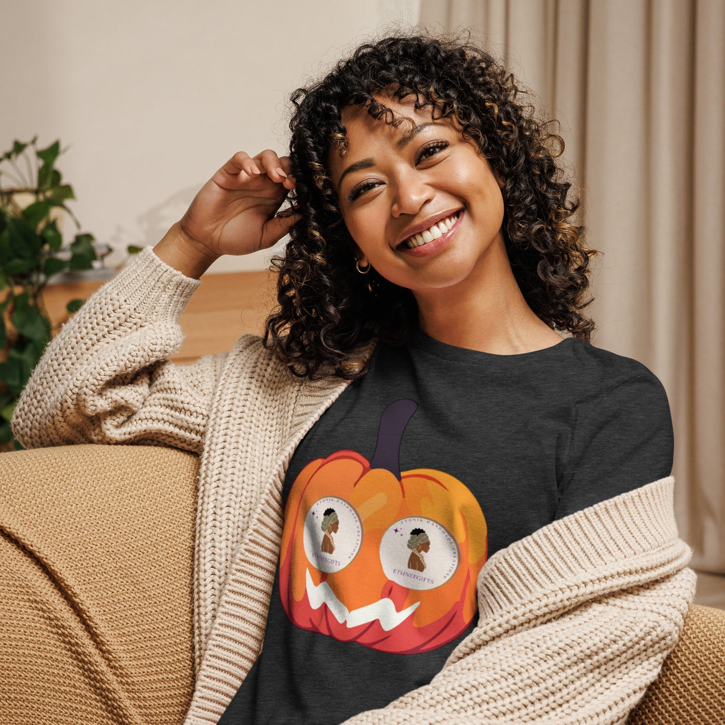 Woman T-Shirt PUMPKIN