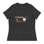 ETHNEEGIFTS Women's Relaxed T-Shirt A QUEEN RAISES ME