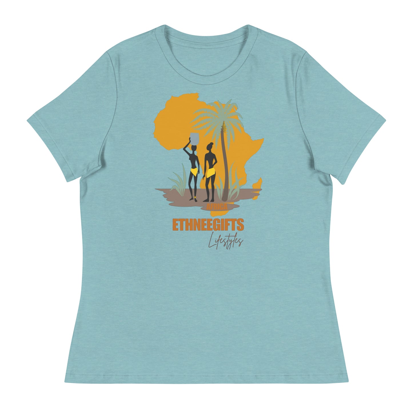 ETHNEEGIFTS Women's Relaxed T-Shirt AFRICA