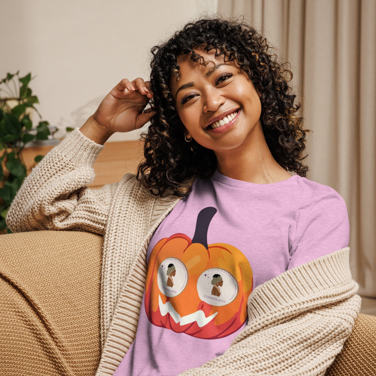 Woman T-Shirt PUMPKIN