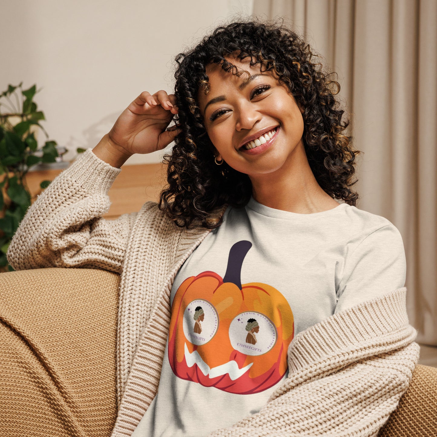 Woman T-Shirt PUMPKIN