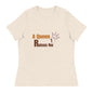 ETHNEEGIFTS Women's Relaxed T-Shirt A QUEEN RAISES ME