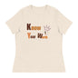 ETHNEEGIFTS Women's Relaxed T-Shirt KNOW YOUR WORTH