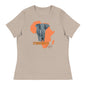 ETHNEEGIFTS Women's Relaxed T-Shirt AFRICA ELEPHANT