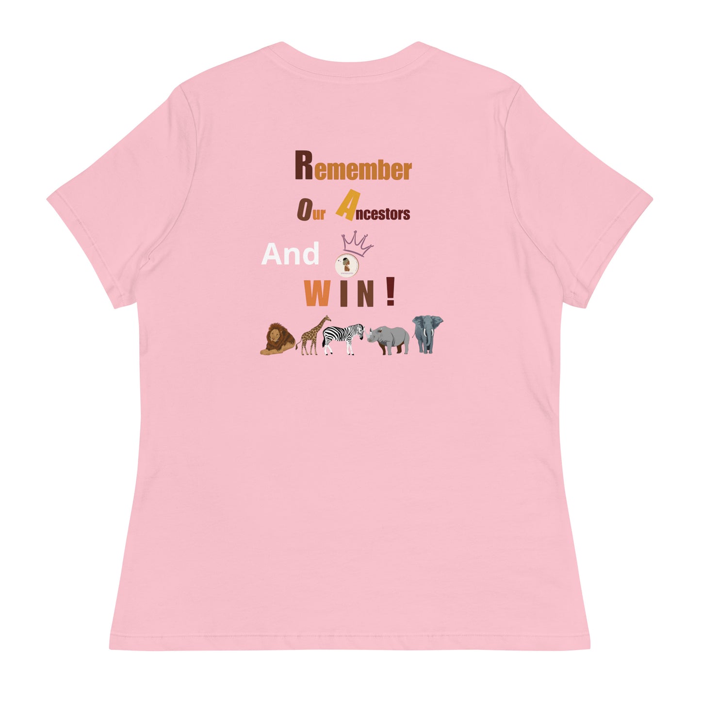 ETHNEEGIFTS Women's Relaxed T-Shirt AFRICA