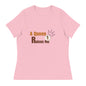 ETHNEEGIFTS Women's Relaxed T-Shirt A QUEEN RAISES ME