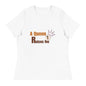 ETHNEEGIFTS Women's Relaxed T-Shirt A QUEEN RAISES ME