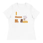 ETHNEEGIFTS Women's Relaxed T-Shirt I CHOOSE MY ROOTS