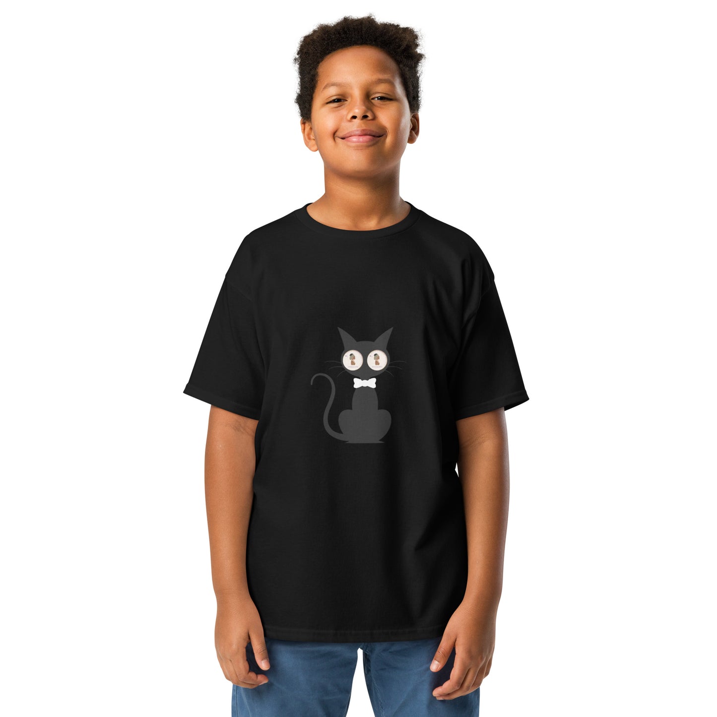 Youth T-Shirt BLACK CAT