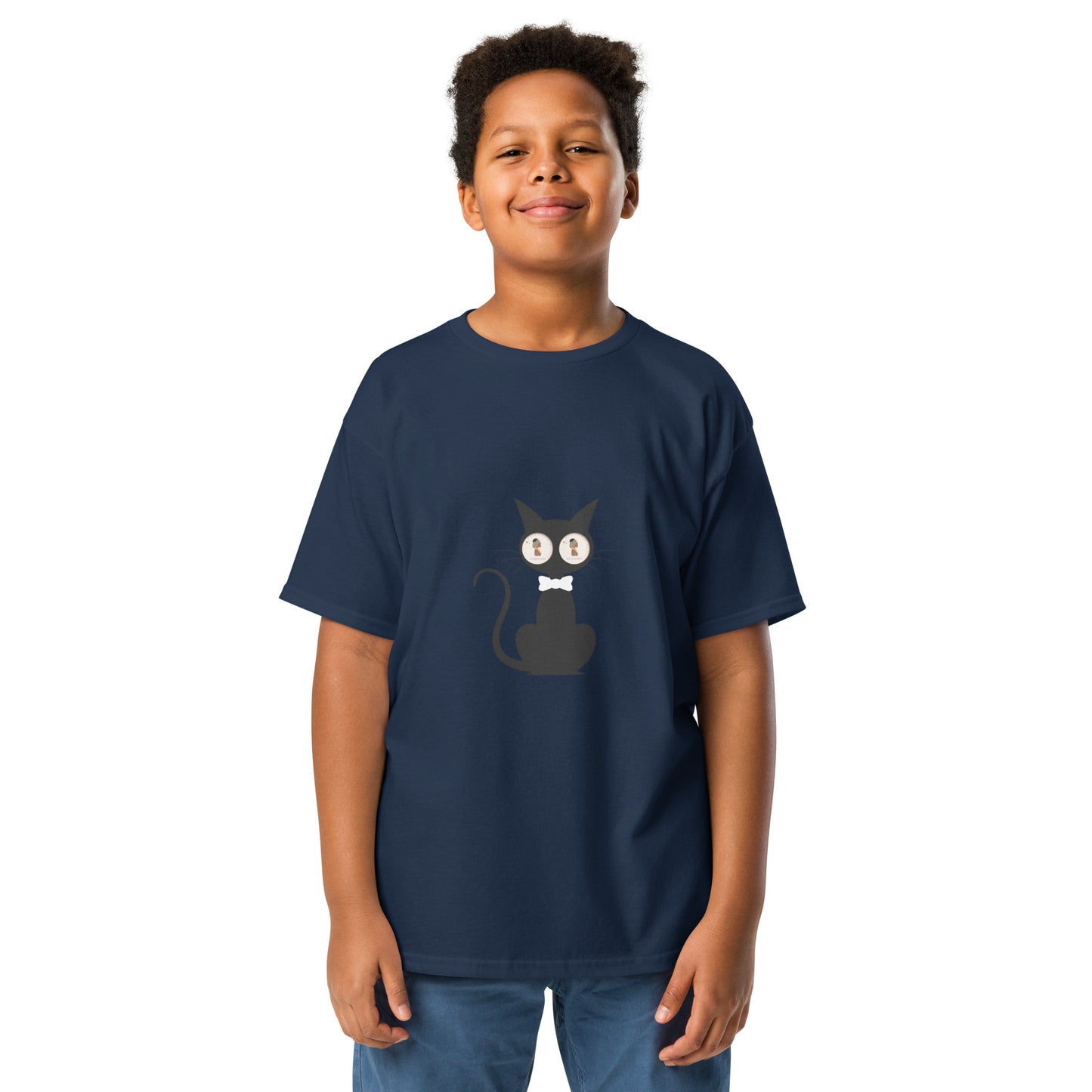 Youth T-Shirt BLACK CAT