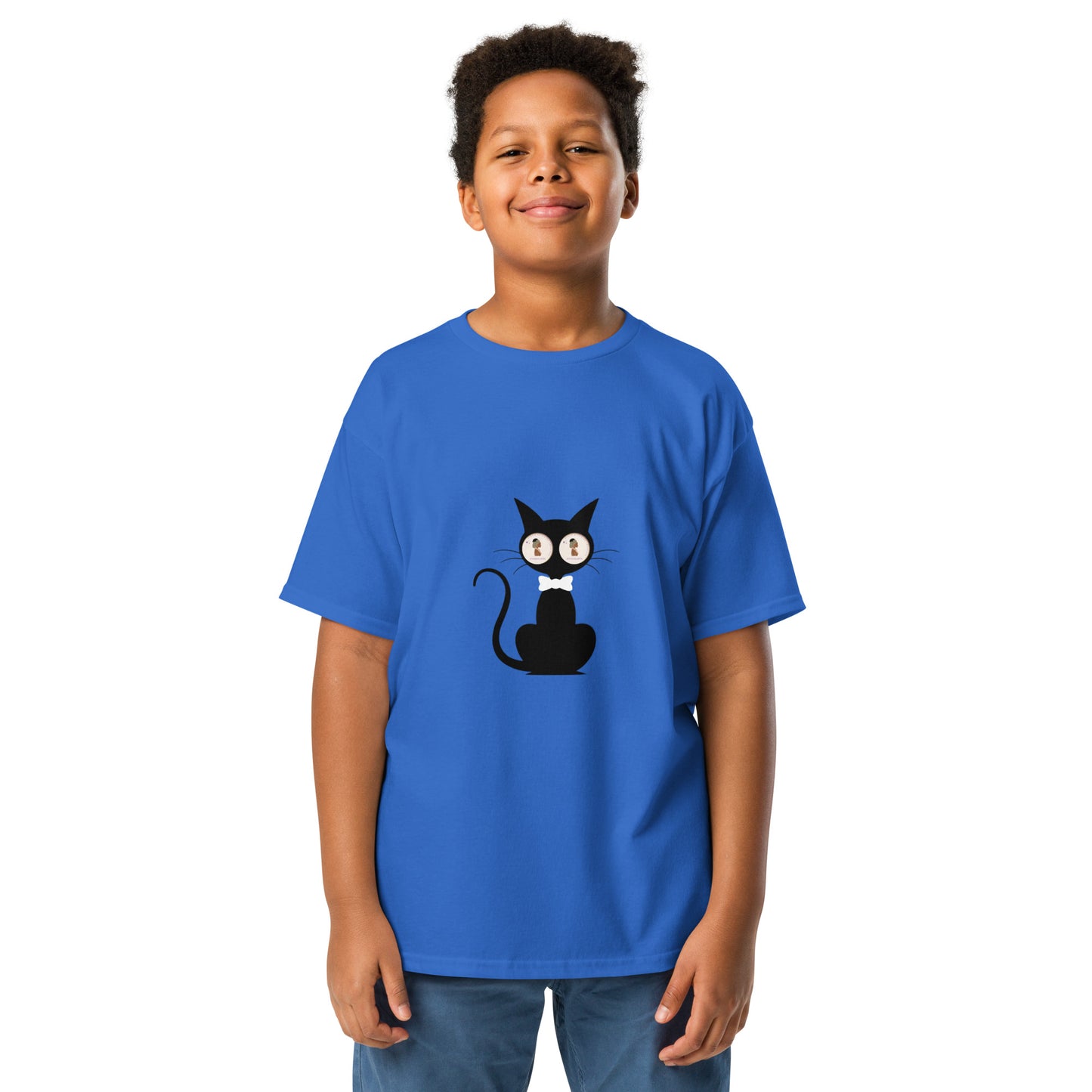 Youth T-Shirt BLACK CAT