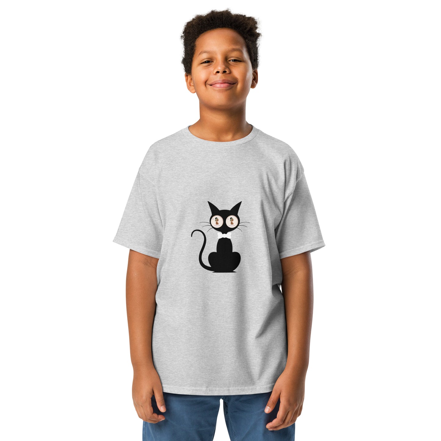 Youth T-Shirt BLACK CAT